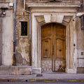 Camel Ikat Transitional Placemat Set - Cotton Canvas - Set of 4 - 30x45 cm